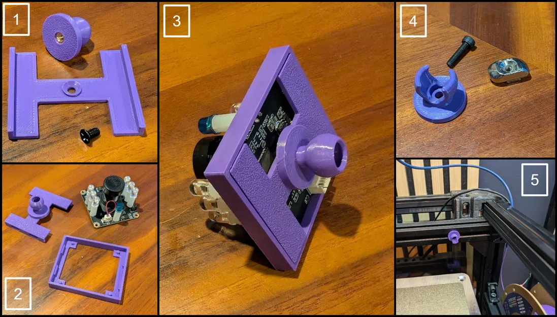 Giá đỡ Camera U20CAM-1080P có Khớp bi Xoay - Image 2