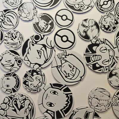 Chân Đế Đồng Xu Pokemon TCG Có Thể Chỉnh Sửa