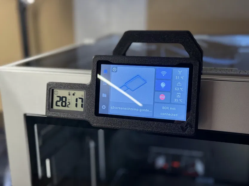 Qidi Q2 Screen cover - Ốp màn hình - Image 1