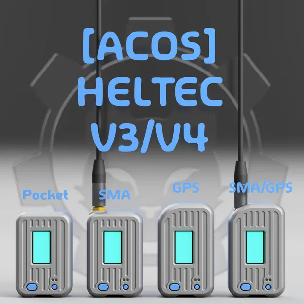 Vỏ ốp Pager bỏ túi Heltec LoRa 32 V4/V3 - Image 1