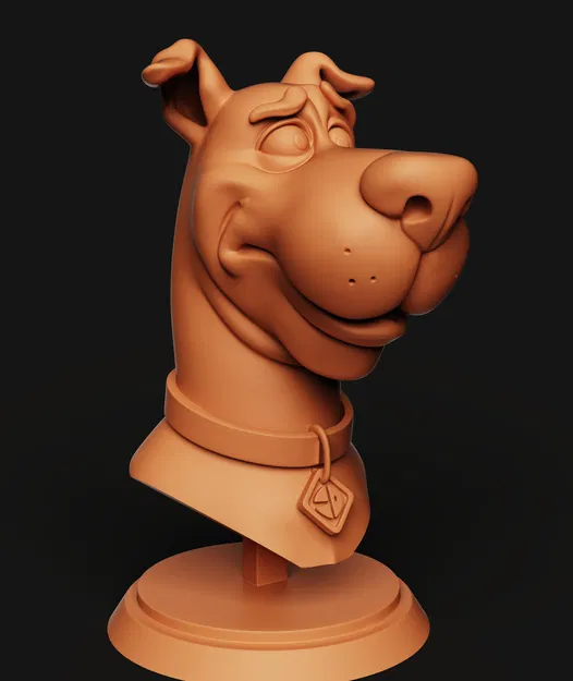 Tượng Bán Thân Scooby Doo | Mô Hình Đội Mystery Inc - Image 2