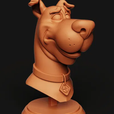 Tượng Bán Thân Scooby Doo | Mô Hình Đội Mystery Inc