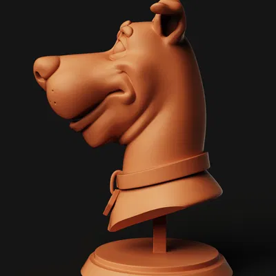 Tượng Bán Thân Scooby Doo | Mô Hình Đội Mystery Inc