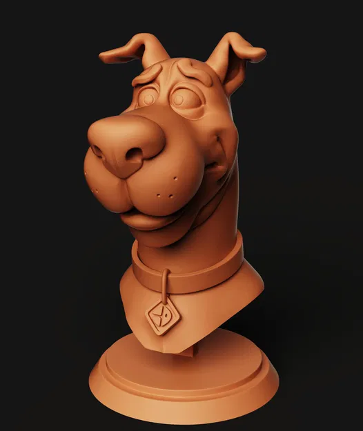 Tượng Bán Thân Scooby Doo | Mô Hình Đội Mystery Inc - Image 4