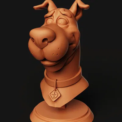 Tượng Bán Thân Scooby Doo | Mô Hình Đội Mystery Inc