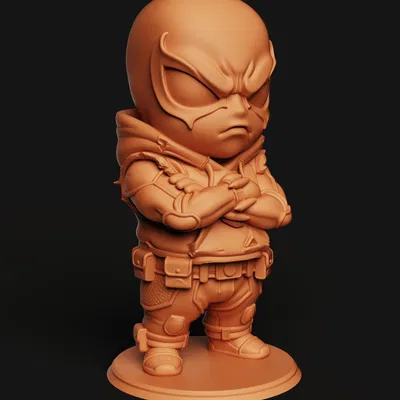 Chibi Spider-Man Áo Hoodie | Tượng Dễ Thương & Ngầu