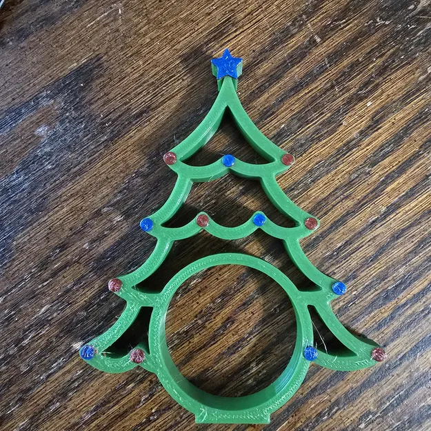 Cây thông Giáng Sinh giữ khăn ăn, không cần MMU hay AMS - Image 2