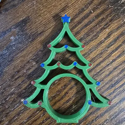 Cây thông Giáng Sinh giữ khăn ăn, không cần MMU hay AMS