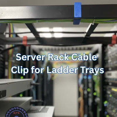Giá Đỡ Cáp Cho Ray Thang Rack Máy Chủ 1.5 inch
