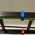 Giá Đỡ Cáp Cho Ray Thang Rack Máy Chủ 1.5 inch - Thumbnail 3
