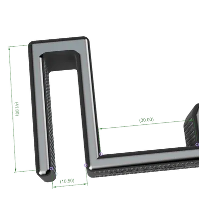 Giá Đỡ Cáp Cho Ray Thang Rack Máy Chủ 1.5 inch