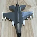 Mô Hình F-16 Fighting Falcon | In Đa Sắc Không Cần AMS | Không Cần Hỗ Trợ | In Nhanh - Thumbnail 2
