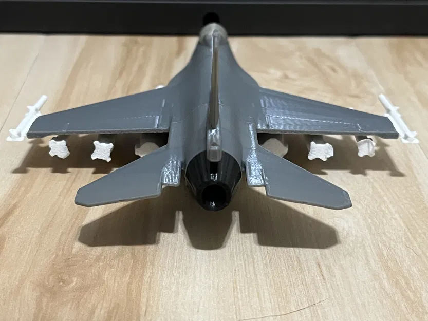 Mô Hình F-16 Fighting Falcon | In Đa Sắc Không Cần AMS | Không Cần Hỗ Trợ | In Nhanh - Image 3