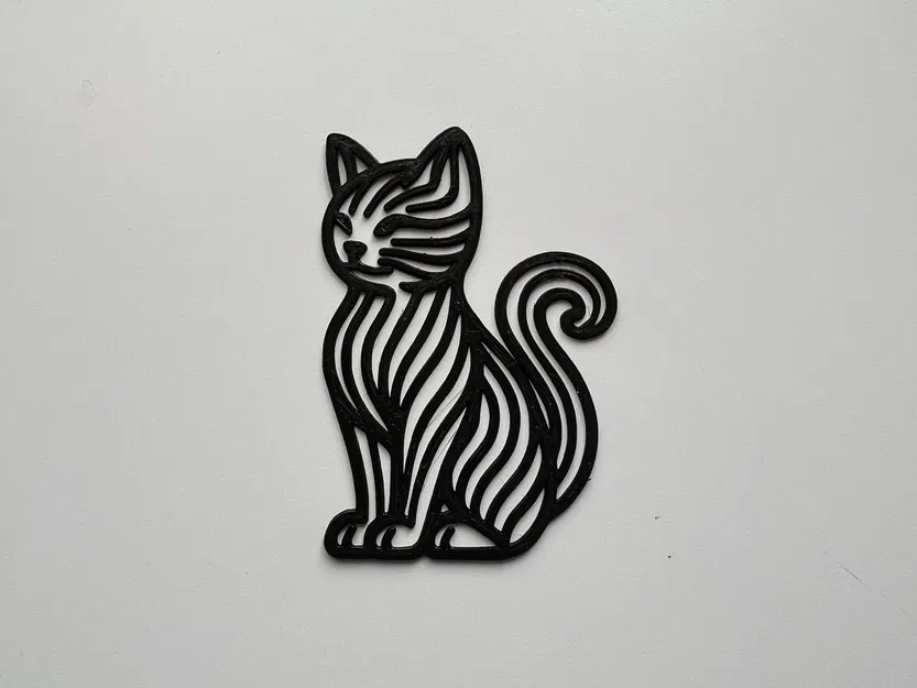 Nghệ thuật treo tường hình mèo #33 - Image 1