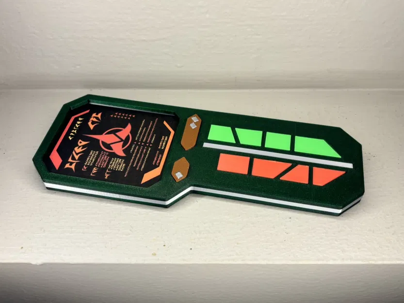 Mô hình Star Trek: DS9 Klingon PADD - Image 3