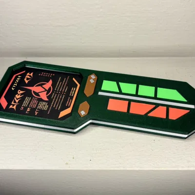 Mô hình Star Trek: DS9 Klingon PADD