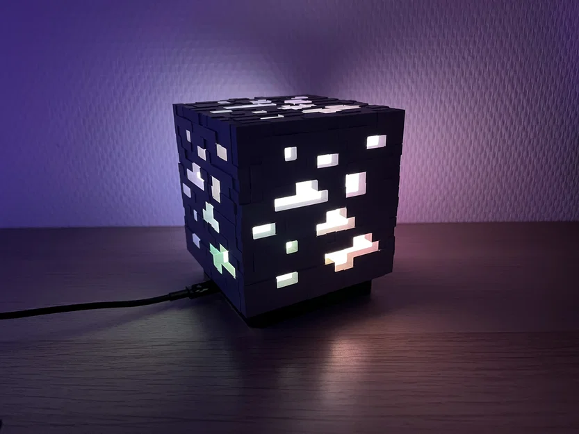 Đèn Quặng Minecraft (WLED / ESP32 D1 Mini USB-C) - Image 5