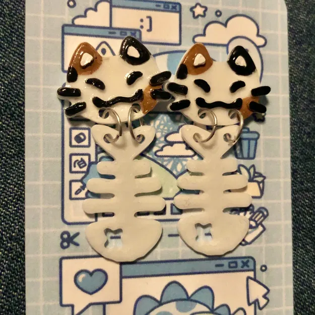 Bông Tai / Ghim Cài Hình Kitty - Image 4