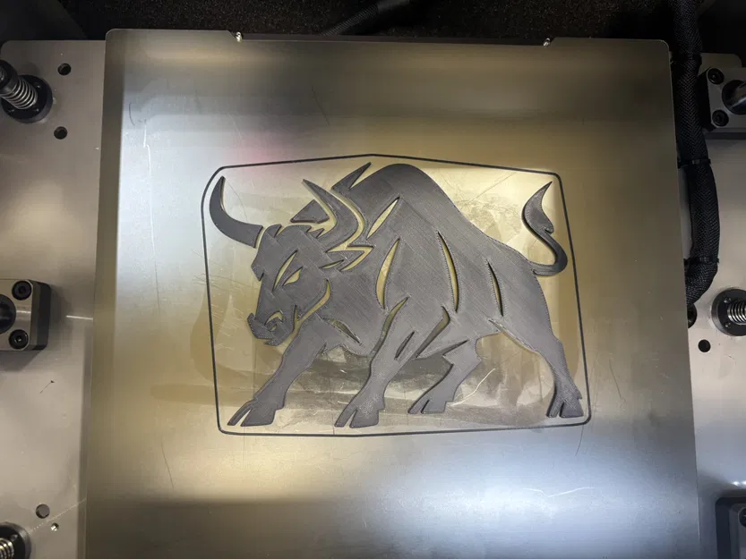 Sticker Hình Bò Ngầu - Image 1