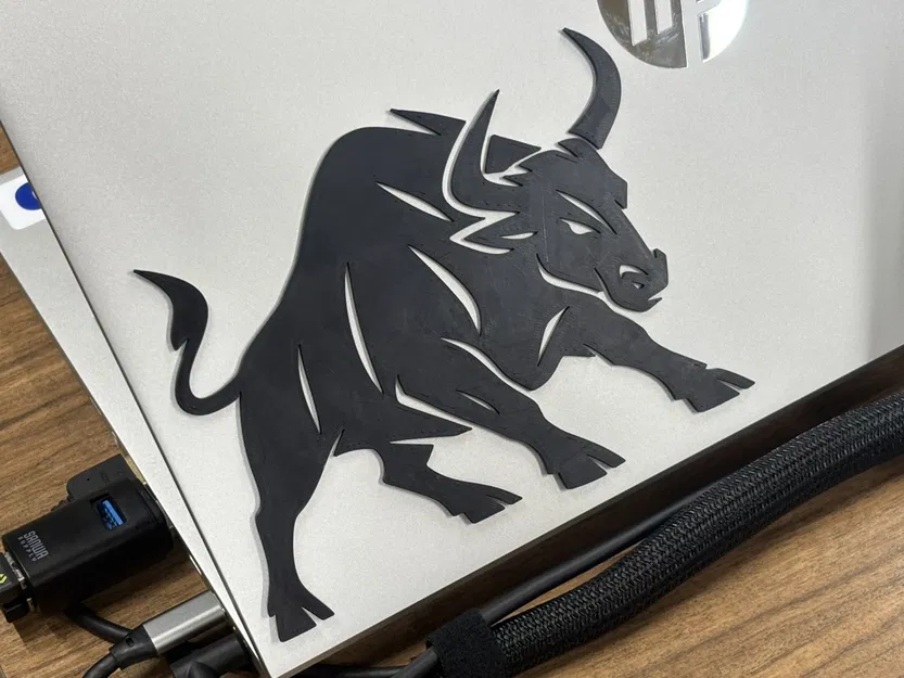 Sticker Hình Bò Ngầu - Image 2