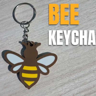 Móc Khóa Ong Đa Sắc Nhỏ Gọn | In Nhanh