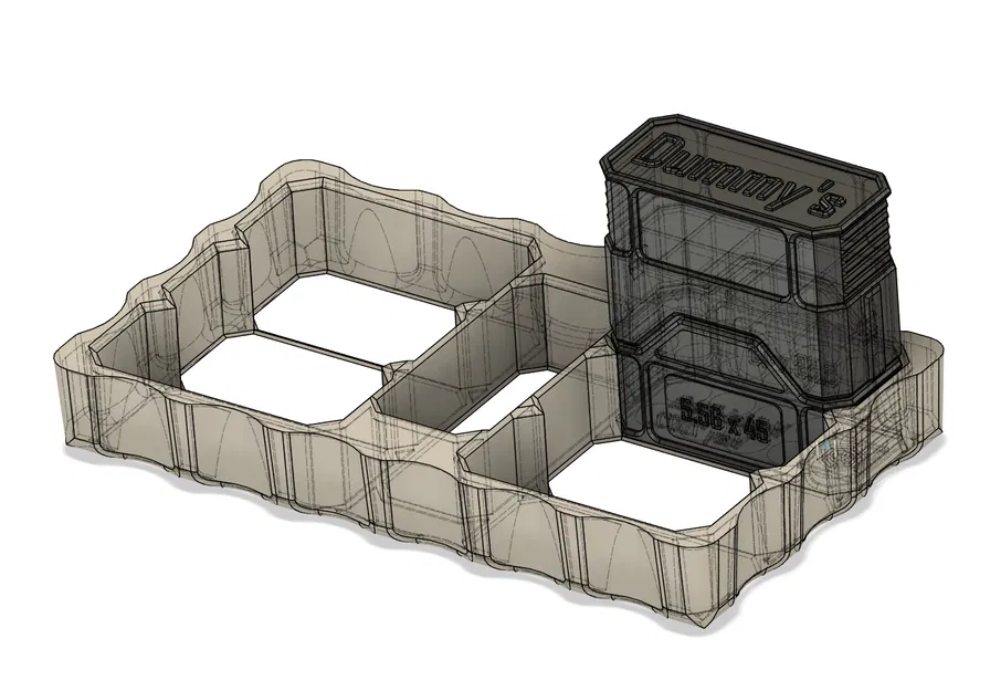 Khay đựng cho Pelican 1050, giá đỡ cho hộp giả của tui - Image 5