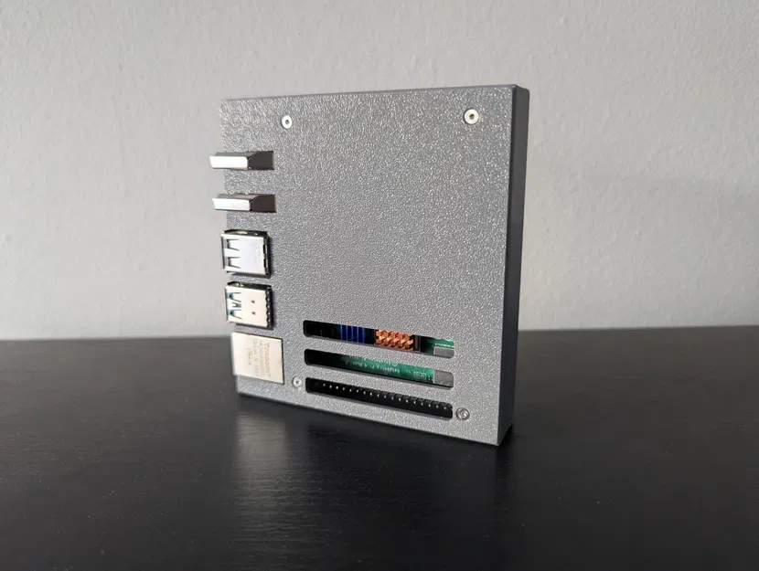 Vỏ Case Cho Raspberry Pi 4B & Adapter HDMI Waveshare - Image 2