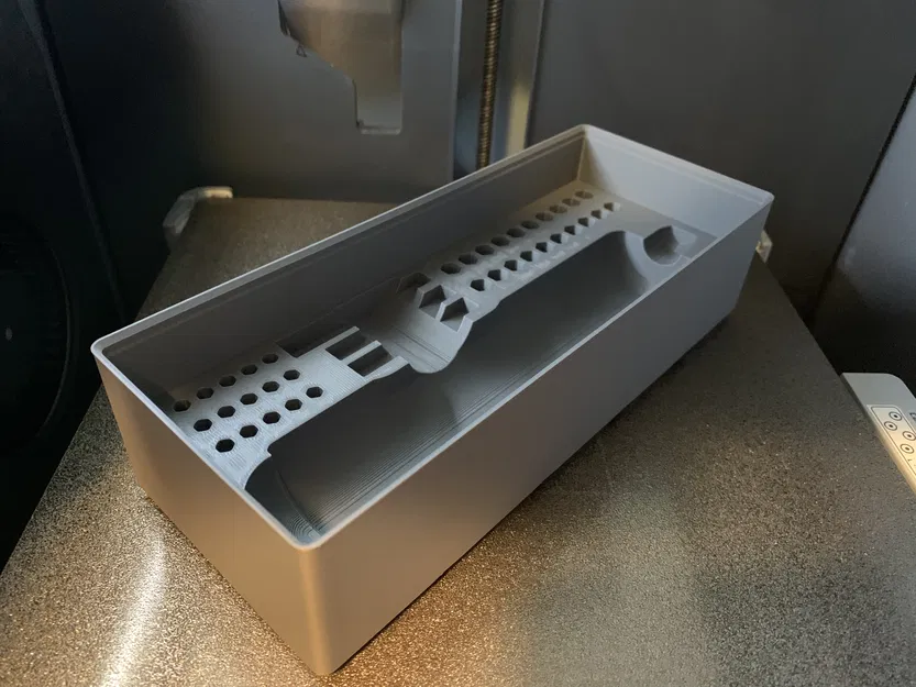 Khay Gridfinity cho WORX WX242L có chỗ cắm hết các mũi vít - Image 3