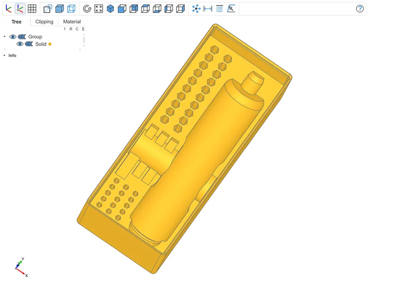 Khay Gridfinity cho WORX WX242L có chỗ cắm hết các mũi vít - Image 4