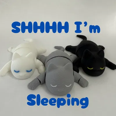 Mèo Lười Co Giãn In-Place