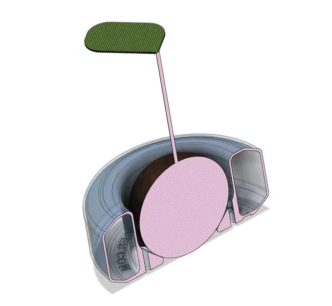 Phao Hạt Bơ Lớn (60mm) - Image 2