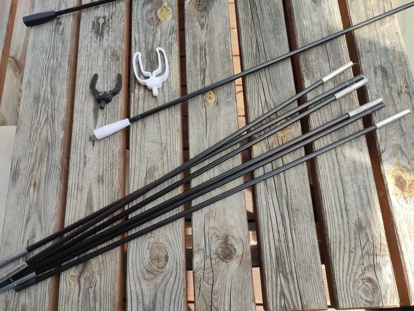 Giá đỡ cần câu, Bankstick - Adapter cho Sào lều - Image 3