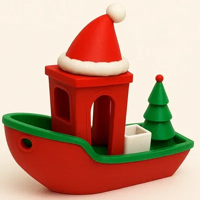 Christmas Benchy - Phiên bản Giáng Sinh