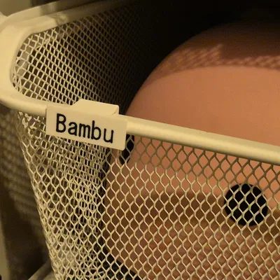 Nhãn cho Rổ lưới KOMPLEMENT Ikea