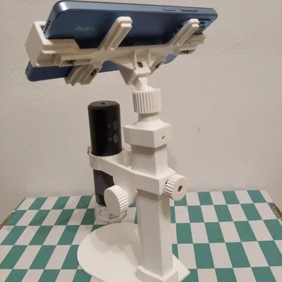 Kính Hiển Vi - Giá Đỡ Điện Thoại