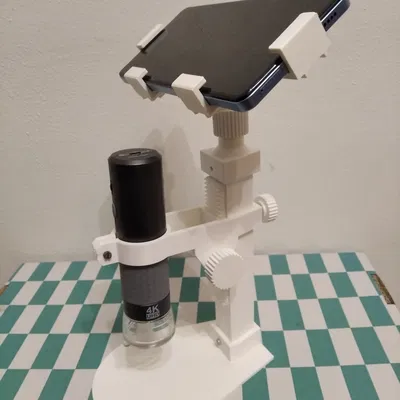 Kính Hiển Vi - Giá Đỡ Điện Thoại