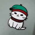 Móc Trang Trí Giáng Sinh Hình Con Mèo - Thumbnail 2