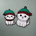 Móc Trang Trí Giáng Sinh Hình Con Mèo - Thumbnail 5