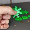 Cây Thông Noel Bông Tuyết Xoay - Mẫu In 3D - Thumbnail 4