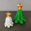 Cây Thông Noel Bông Tuyết Xoay - Mẫu In 3D - Thumbnail 5