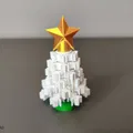 Cây Thông Noel Bông Tuyết Xoay - Mẫu In 3D - Thumbnail 6