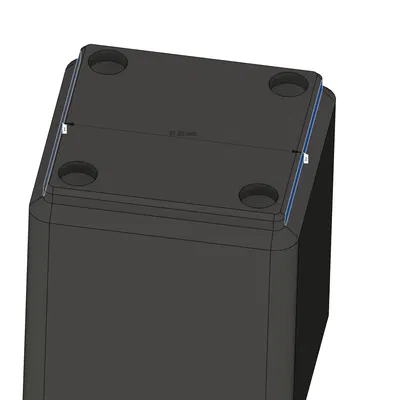 Gridfinity Tham Số Thực Tế với Kích Thước Chính Xác