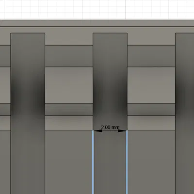 Hộp Đựng SSD M.2 22x80 Gridfinity Có Thể Xếp Chồng