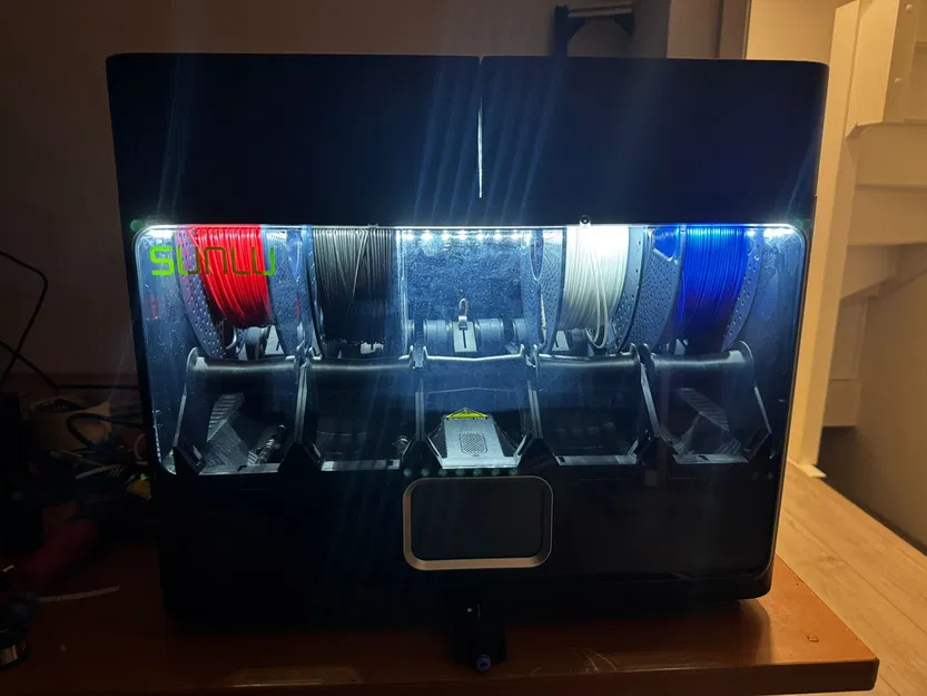 Mod Nâng Cấp Sunlu S4 - Giá Đỡ 5 Cuộn Filament - Image 1