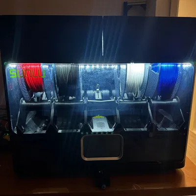 Mod Nâng Cấp Sunlu S4 - Giá Đỡ 5 Cuộn Filament