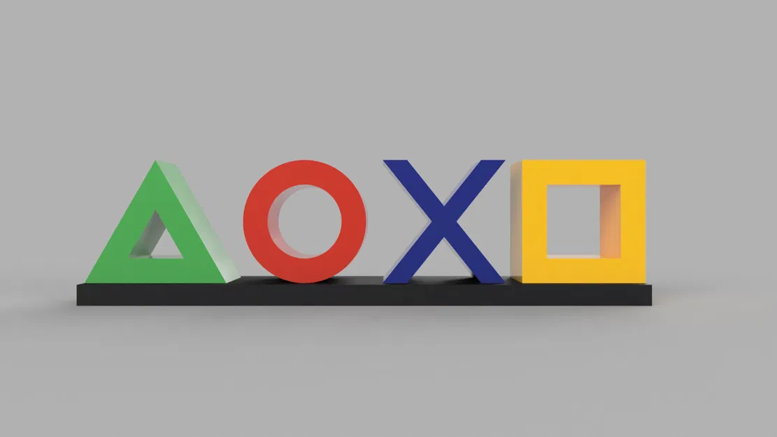 Mô Hình Biểu Tượng PlayStation Để Bàn - Image 2