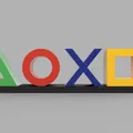 Mô Hình Biểu Tượng PlayStation Để Bàn - Thumbnail 2