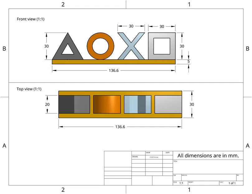 Mô Hình Biểu Tượng PlayStation Để Bàn - Image 4