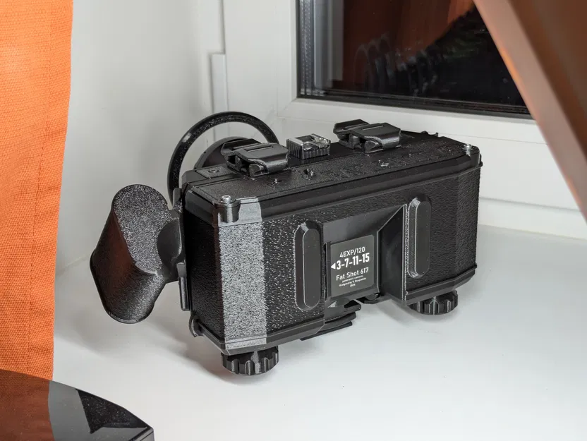 Fat Shot 617 - Máy ảnh phim toàn cảnh khổ trung 6x17 module - Image 6