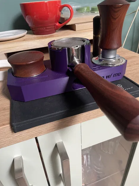 Trạm Đổ Cà Phê & Phễu Từ Tính cho Máy Pha Cà Phê Create (Portafilter Bên Ngoài) - Image 5